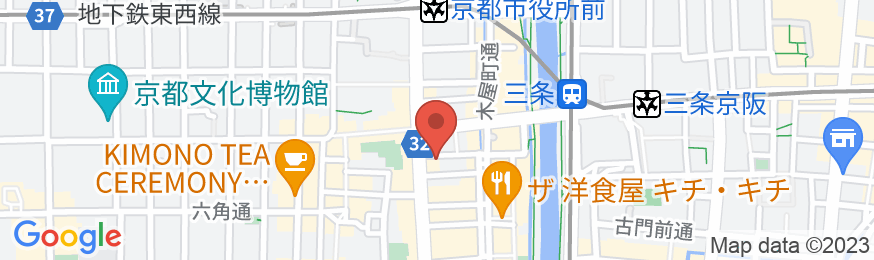 クロスホテル京都(オリックスホテルズ&リゾーツ)の地図