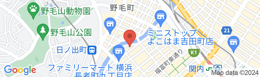 HOTEL STAY YOKOHAMAの地図