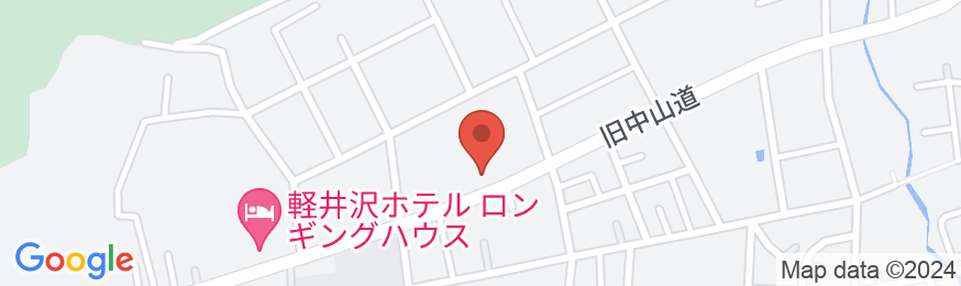 レジーナリゾート旧軽井沢の地図