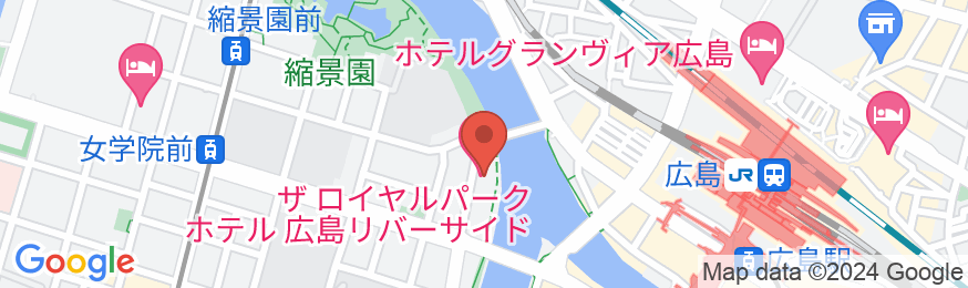 ザ ロイヤルパークホテル 広島リバーサイドの地図