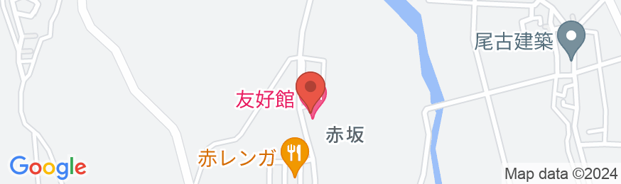 友好館 〜All Inn Nakayama〜の地図