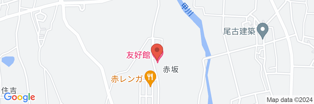 友好館 〜All Inn Nakayama〜の地図