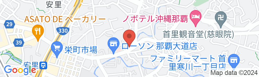 RYUKA HOTEL NAHA(琉華ホテル那覇)の地図