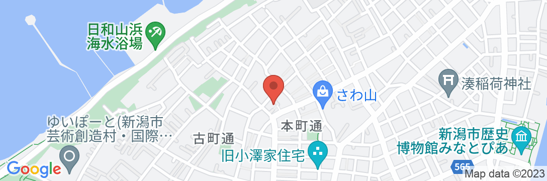 本田旅館の地図