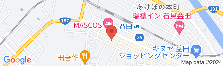 アネックス益田の地図