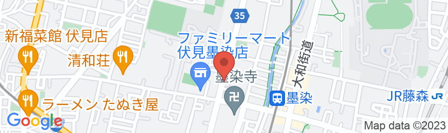優遊 INN Fushimi Kyotoの地図