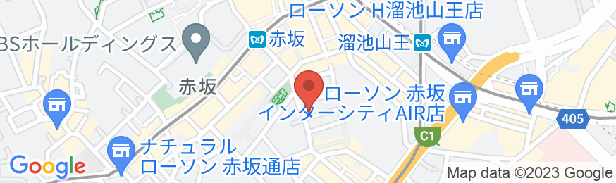 ホテルSUI赤坂byABESTの地図