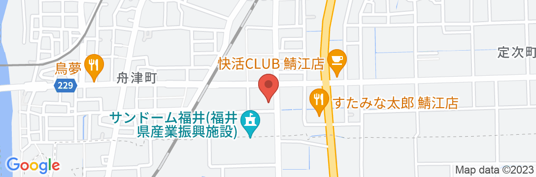 K&Nサンドーム福井ホテルの地図