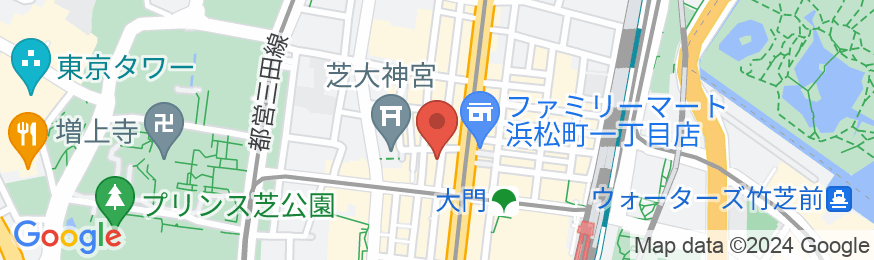 京急EXイン 浜松町・大門駅前の地図