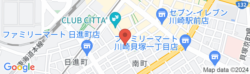 川崎ステーションインの地図
