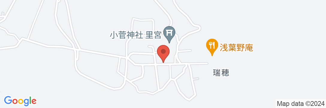 小菅の里 七星庵の地図