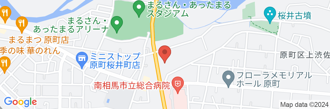 ビジネスホテル TAKAMI ANNEXの地図
