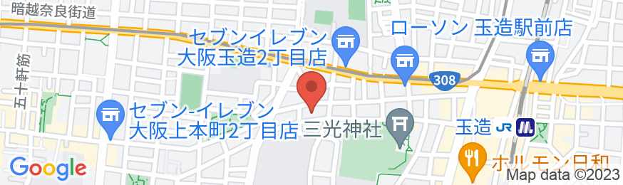 中山ゲストハウスの地図