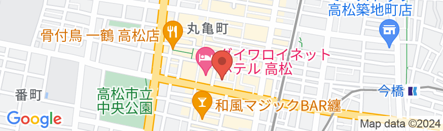 ホテル WeBase高松の地図