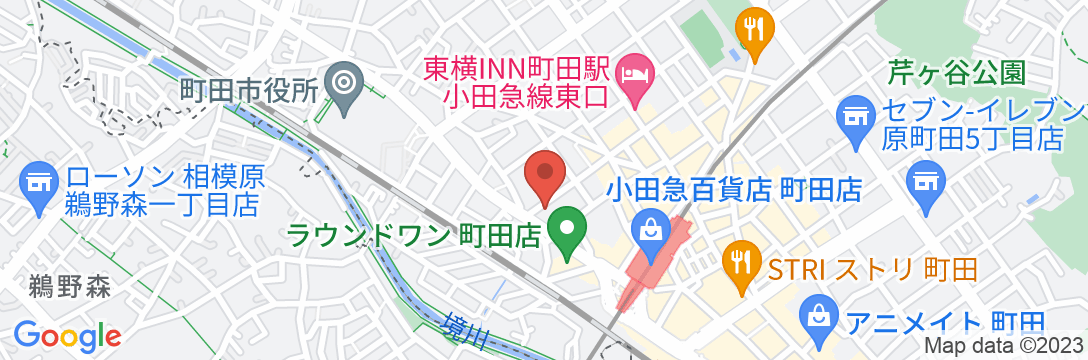 ホテルリブマックス町田駅前の地図