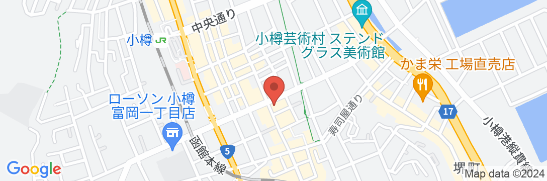 Otaru YaDoの地図