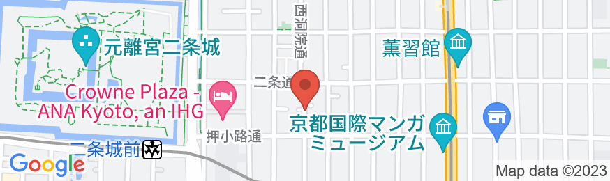 Stay SAKURA(ステイサクラ) 京都 二条離宮の地図