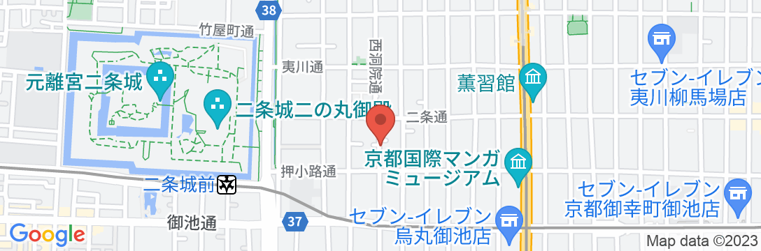 Stay SAKURA(ステイサクラ) 京都 二条離宮の地図