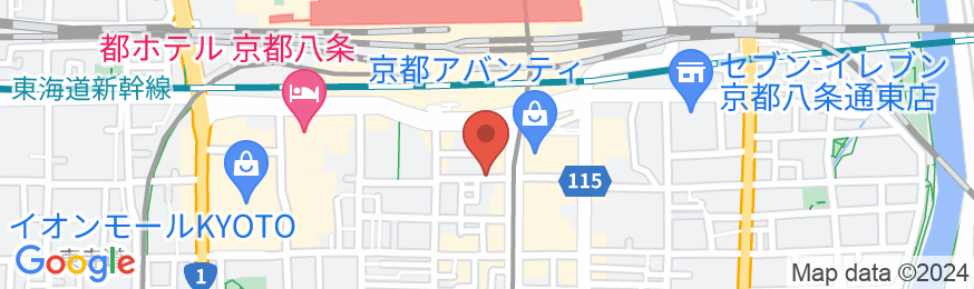 ホテルヴィスキオ京都 by GRANVIAの地図
