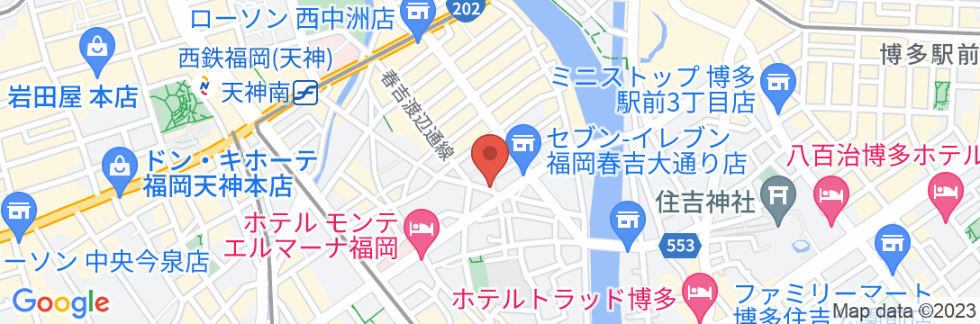 グランドベース福岡の地図