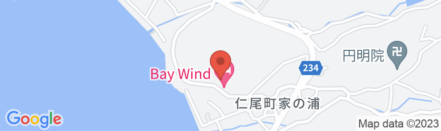 Bay Windの地図