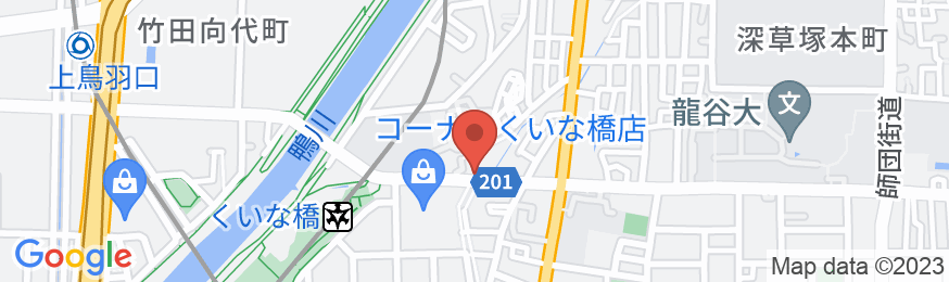 JAPANING HOTEL くいな橋の地図
