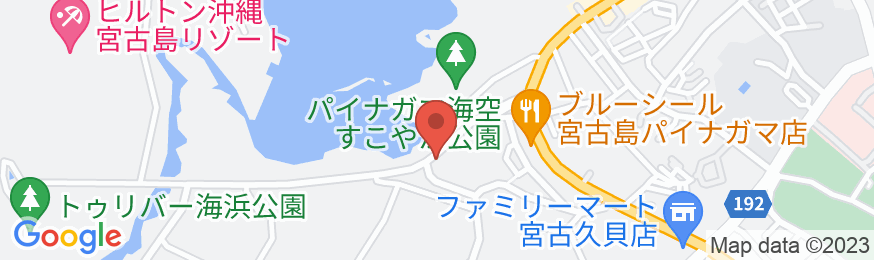 ホテル宮古島<宮古島>の地図