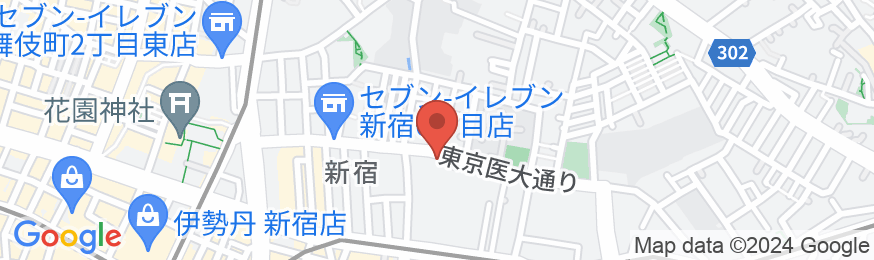 UNPLAN Shinjukuの地図