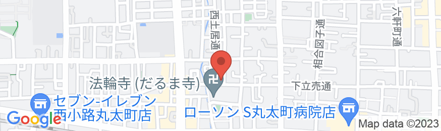 京町家 華の地図