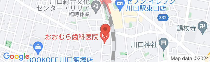 東横INN川口駅前の地図