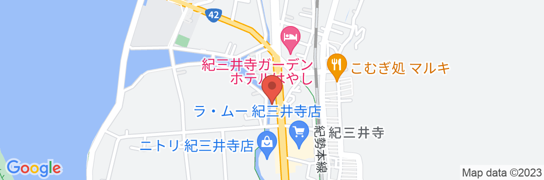 ビジネスホテル タツミの地図