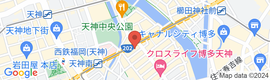 東急ステイ福岡天神の地図