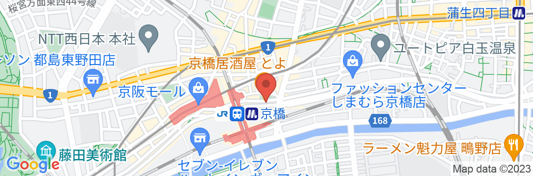 TAKETO STAY OSAKAJO/民泊【Vacation STAY提供】の地図