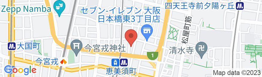 ボンコンドミニアム難波恵美須/民泊【Vacation STAY提供】の地図