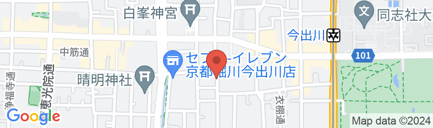 京町家一棟貸 悠路里 Kyo-Machiya YululY【Vacation STAY提供】の地図