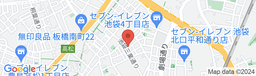 The Nest Ikebukuro House/民泊【Vacation STAY提供】の地図
