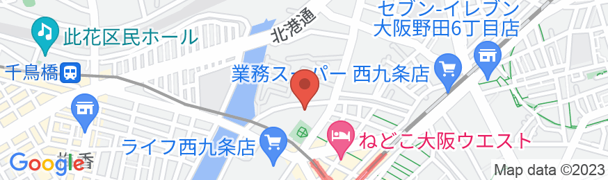 西九条stay/民泊【Vacation STAY提供】の地図
