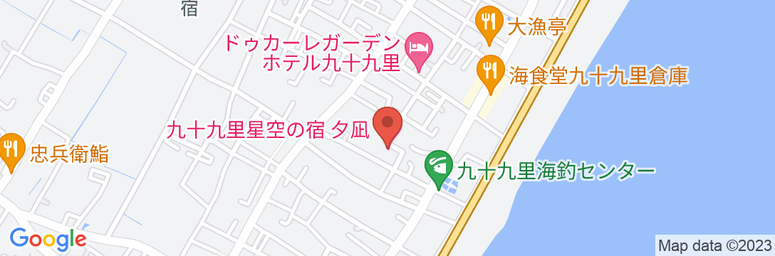 九十九里星空の宿夕凪【Vacation STAY提供】の地図