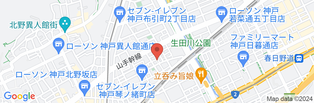 New Home in Sannomiya/民泊【Vacation STAY提供】の地図