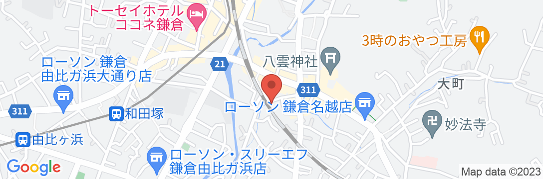 クレドメゾン鎌倉/民泊【Vacation STAY提供】の地図