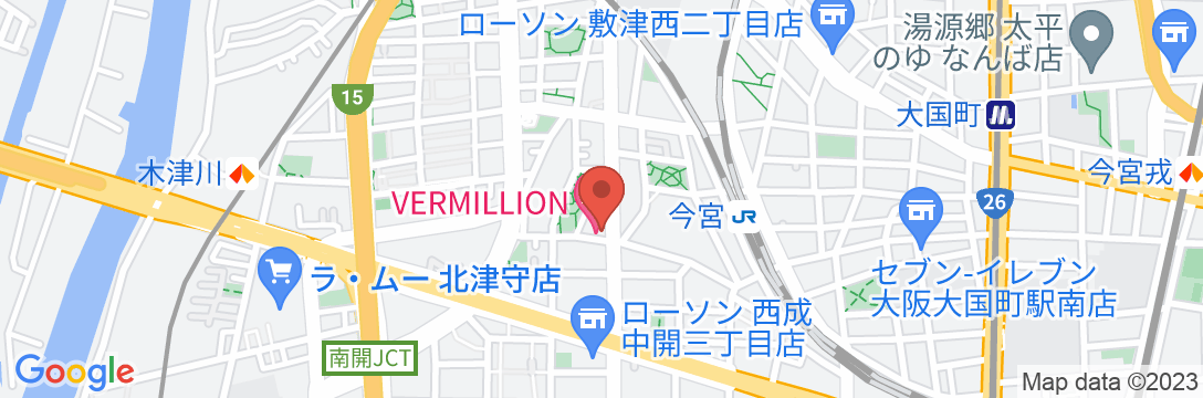 VERMILLION/民泊【Vacation STAY提供】の地図