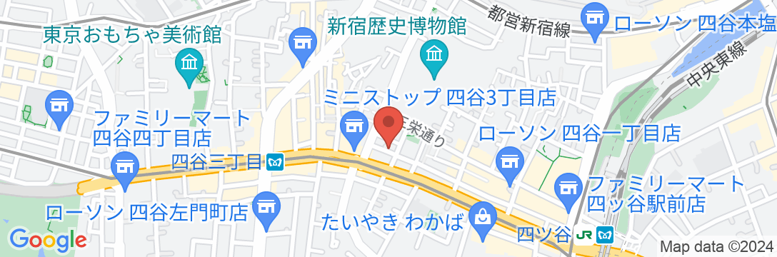634 Condo Yotsuya【Vacation STAY提供】の地図