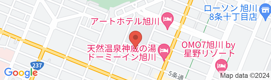 TKD HOUSE旭川【Vacation STAY提供】の地図