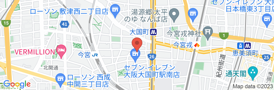 日本橋大阪ハウス/民泊【Vacation STAY提供】の地図
