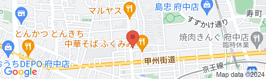マンスリーマンション東京ウエスト21/民泊【Vacation STAY提供】の地図