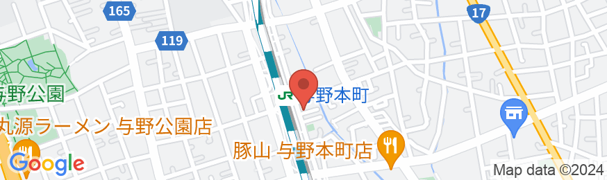 与野本町駅前★MEME Inn/民泊【Vacation STAY提供】の地図