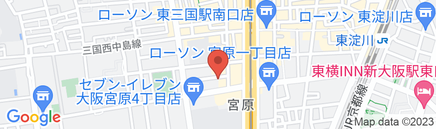 9GOLD HOUSE 新大阪305/民泊【Vacation STAY提供】の地図