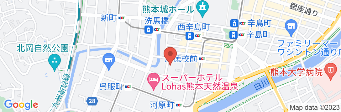 IREACO熊本/民泊【Vacation STAY提供】の地図