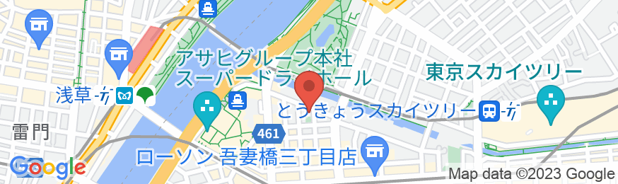 Rakuten STAY 東京浅草の地図