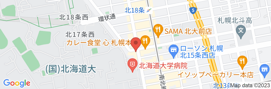 ほくせいビル/民泊【Vacation STAY提供】の地図